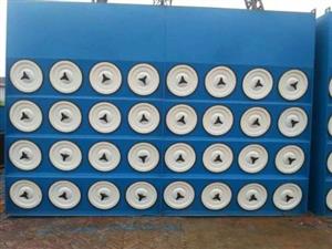 復合纖維濾筒除塵器性能特點：設備圖片